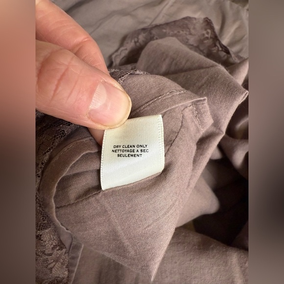 MOULINETTE SOUERS for ANTHROPOLOGIE Brown Pleated Sheath Midi Dress size 6 - Picture 11 of 15